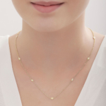 שרשרת זהב צהוב ויהלומים MYCOLLECTION