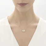 שרשרת זהב צהוב ויהלומים METEOROS