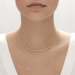 שרשרת זהב צהוב ויהלום SIMPLECHIC