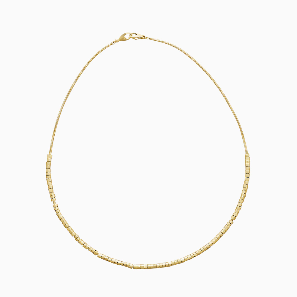 שרשרת זהב צהוב GOLDEN BEADS