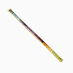 צמיד RAINBOW בינוני בזהב צהוב ואבני חן