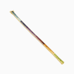 צמיד RAINBOW צר בזהב צהוב ואבני חן