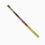 צמיד RAINBOW רחב בזהב צהוב ואבני חן